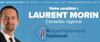 Laurent Morin à nouveau candidat pour l’alliance RN/LR de Ciotti dans la 9ème circonscription des Yvelines