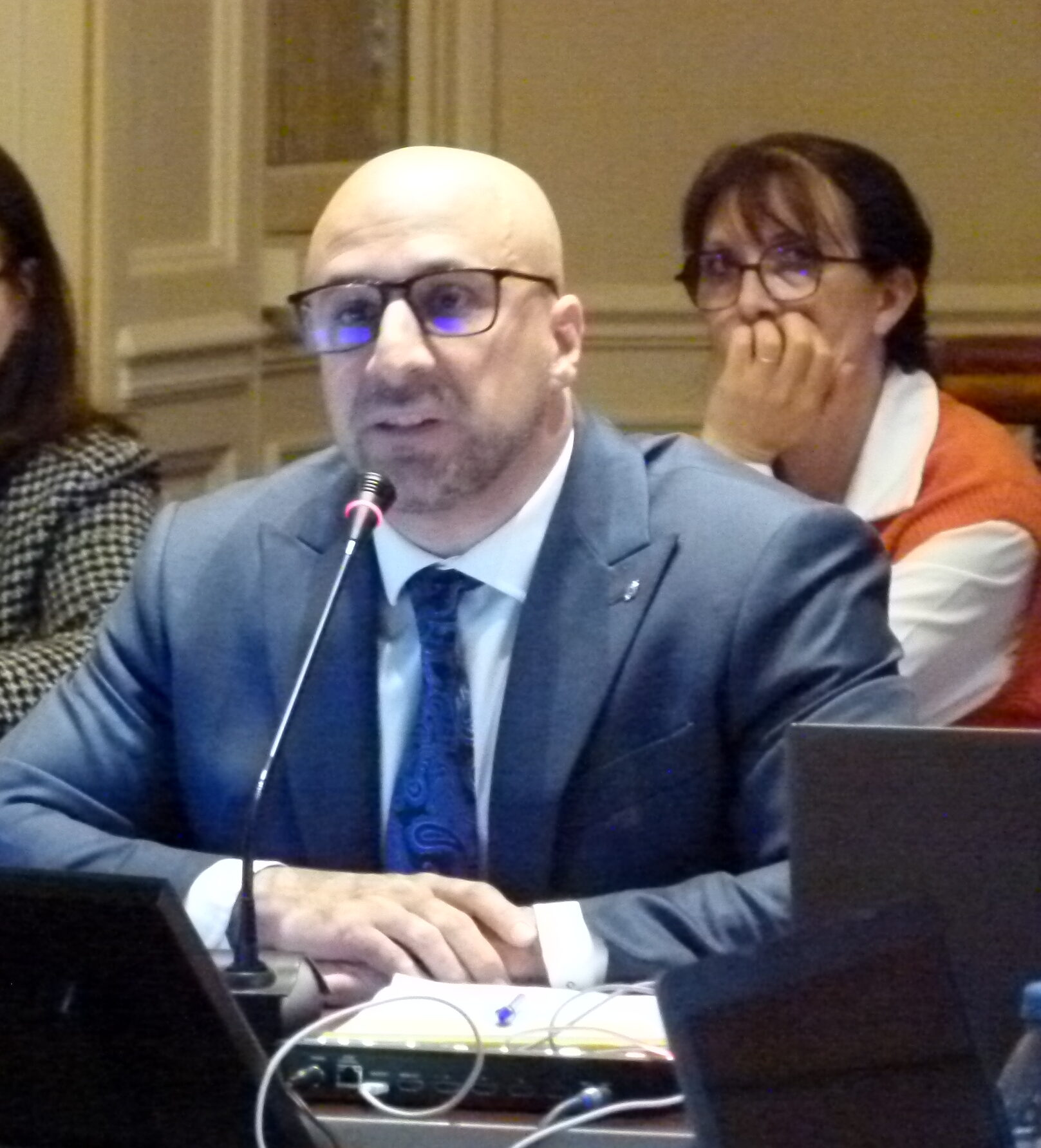 Cédric Aoun, maire de Triel-sur-Seine.